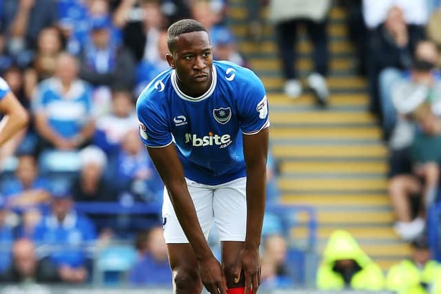 Former Pompey striker Nicke Kabamba