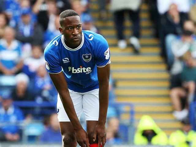 Former Pompey striker  Nicke Kabamba