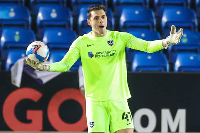 Pompey keeper Duncan Turnbull has joined Las Vegas Lights on loan.