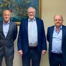 From left - Robin Townsend (Saulet Townsend), James Brotherton (Senior Partner at Wannops), John Saulet (Saulet Townsend) and Adam Workman (Partner at Wannops)