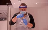 The Guildhall Test Centre in Portsmouth, opened on Monday, February 22, and is a rapid test centre for asymptomatic critical workers.

Picture: Sarah Standing (220221-3405) 