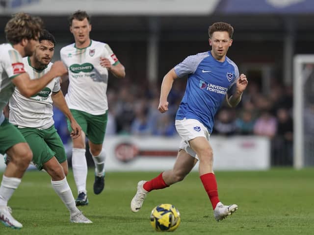 Denver Hume remains at Pompey after the transfer window closed. Picture: Jason Brown/ProSportsImages