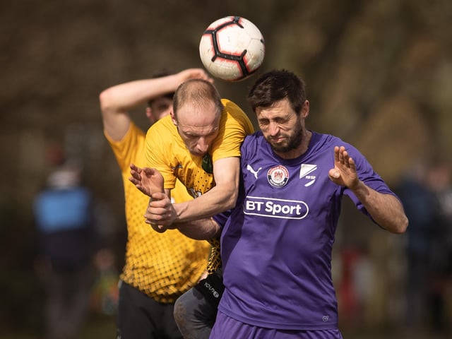 Action from AFC Tamworth's 7-2 victory over Gosham Rangers in Division Two of the City of Portsmouth Sunday League. Picture: Keith Woodland (120321-529)