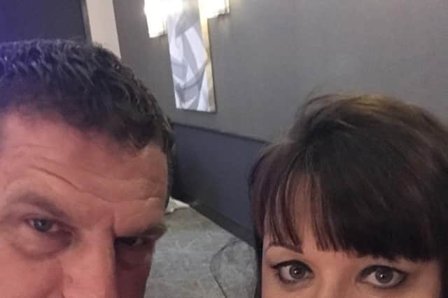 Beccy Hoddinott-Isaac was given a kindey by her husband Mark in the life-saving operation.
