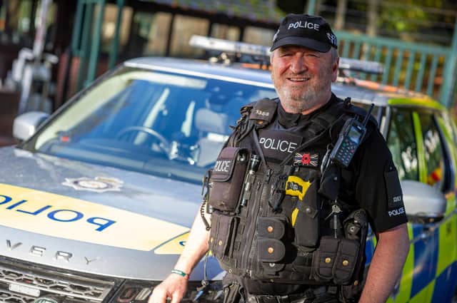 Ministry of Defence Police officer PC Paul Cocoran who lives in Portsmouth is being honoured with a Defence Police Federation Award. Picture: MartisMedia/Jason Bye
