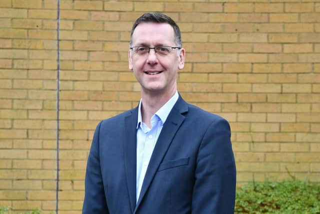 Fareham College's new deputy principal, Richard Bryant.