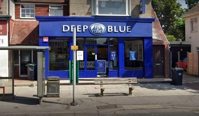 Deep Blue at 94 Bedhampton Road, Havant was rated 5 on April 1.