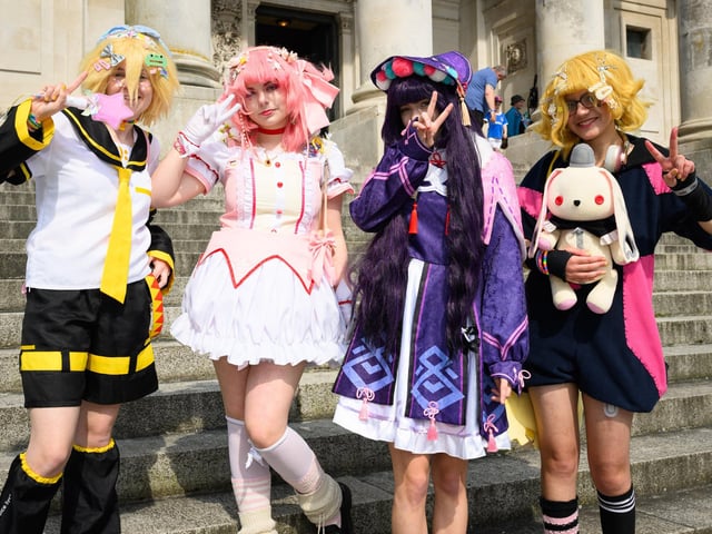 Anime Characters. Picture: Keith Woodland (110521-8)