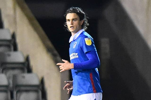 Rasmus Nicolaisen has returned to the Pompey bench, with Jack Whatmough partnering Sean Raggett in the heart of defence