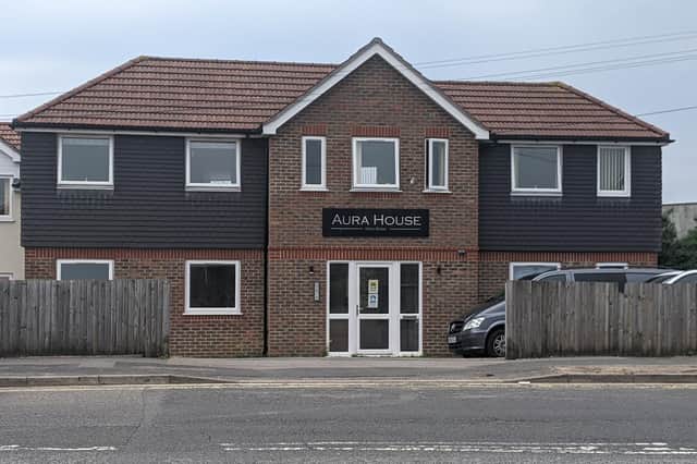 Aura House in New Road