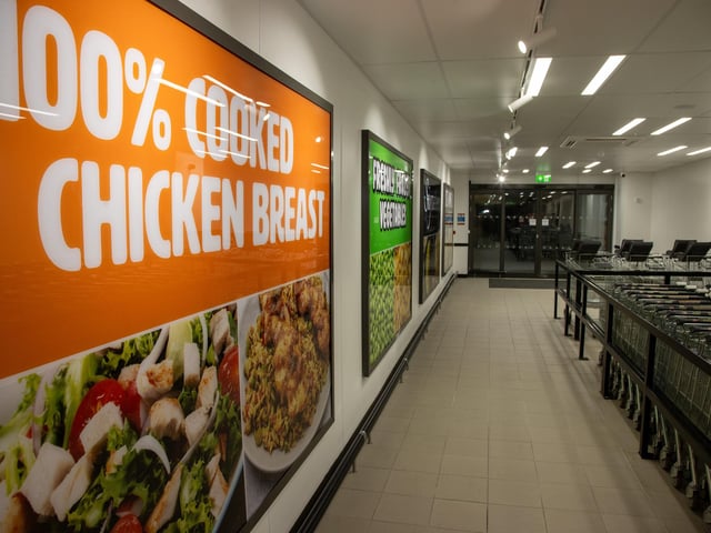 Pictured - The new store is stocked and ready to go.