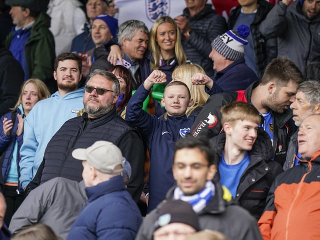Goals from Myles Peart-Harris and Paddy Lane provided the perfect send-off for the Pompey fans