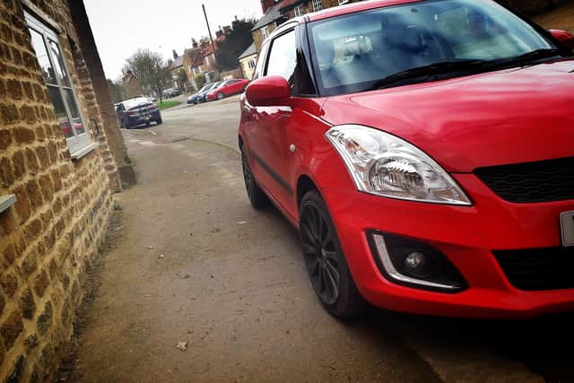 Parking like this on pavements could be banned if new government proposals are approved
