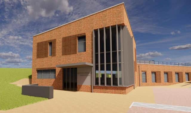 CGI of the proposed new GP surgery for North Harbour Medical Group in Northern Road.