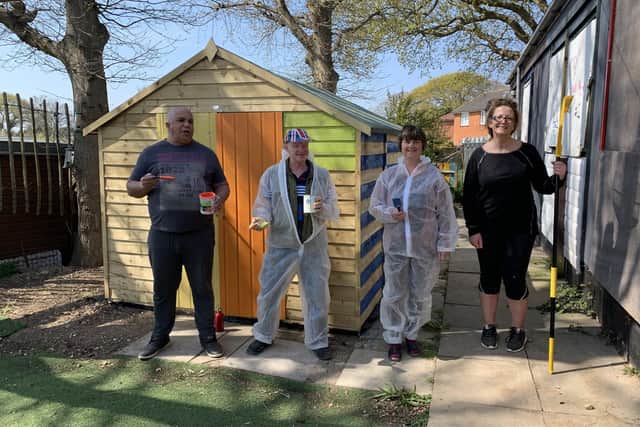 Gosport Voluntary Action's VoluntHeroes helping out at Marvels and Meltdowns