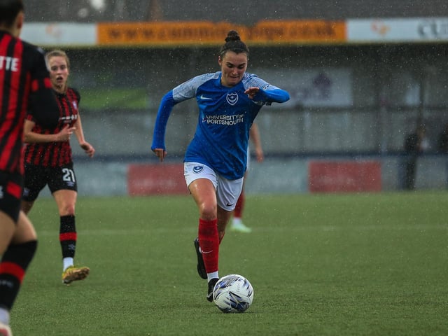 Pompey Women v Ipswich. Picture by Nathan Lipsham