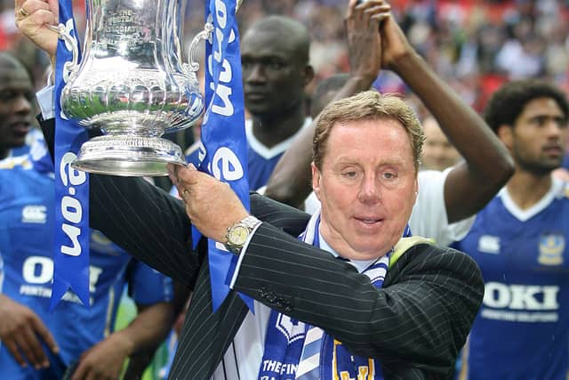 Harry Redknapp guided Pompey to the FA Cup in 2008. Picture: Mike Egerton