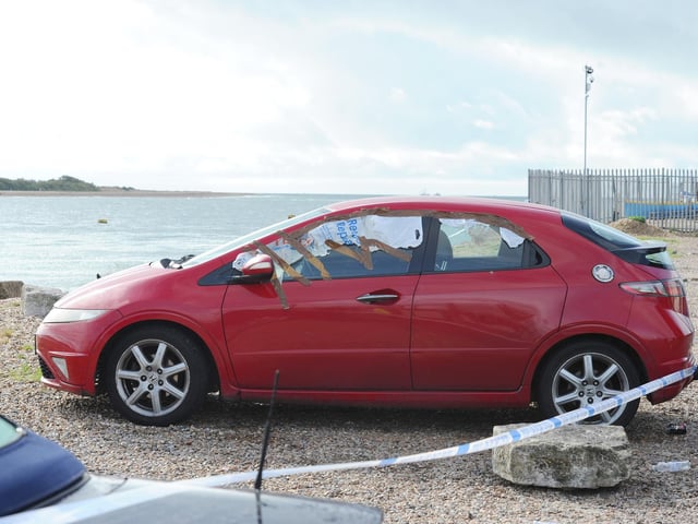 The aftermath at the RNLI in Ferry Road, Eastney, Portsmouth, on Monday, September 7, 2026, after hundreds of protestors descended on Portsmouth vowing to prevent 140 migrants who arrived in a small boat stepping onto dry land.
Picture: Sarah Standing (070926-899)