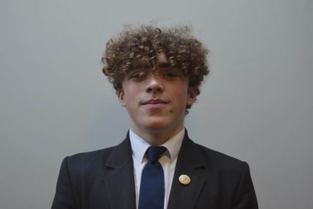 Jake Hunter, Year 11 at Park Community School. Picture: David George