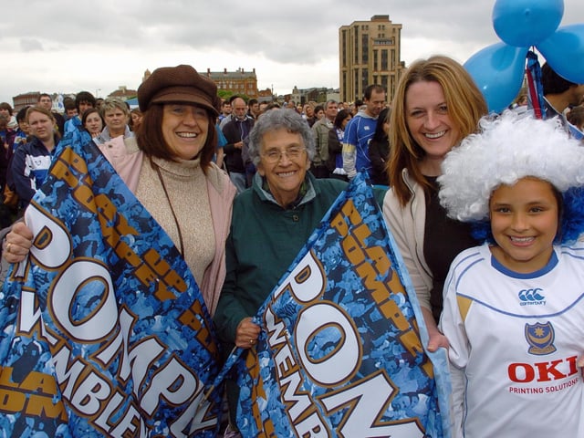 Sally Rolison, from Horndean, with other members of her family, Jean Murnan, Jenny Lawrence, and Jasmine Rolison-ChoudhuryPICTURE: MALCOLM WELLS