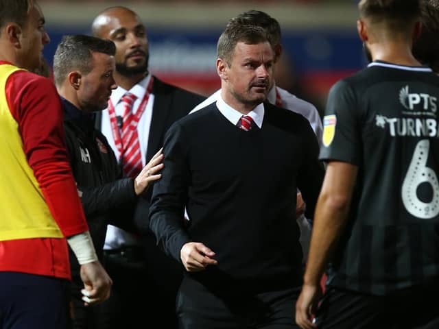 Richie Wellens has departed Swindon for Salford. Picture: Pete Norton/Getty Images