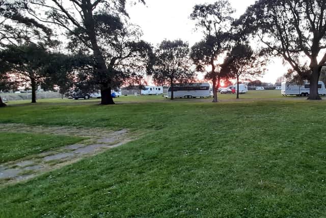 Travellers in Southsea