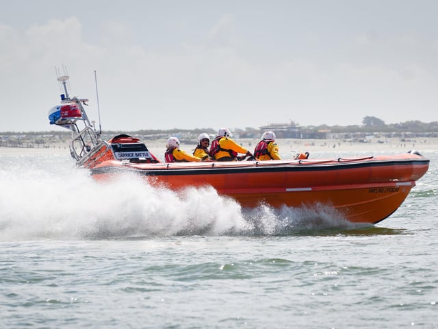 Pictured is: TheRobert Armstrong, Hayling's B class inshore lifeboatPicture: Keith Woodland (260521-52)