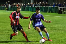 Patrik Hnath, right, scored twice as AFC Portchester won 4-0 at Alton in the FA Youth Cup. Picture: Jordan Colborne