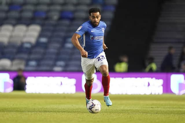 Danny Cowley has announced his intention to keep Louis Thompson at Fratton Park. Picture: Jason Brown/ProSportsImages