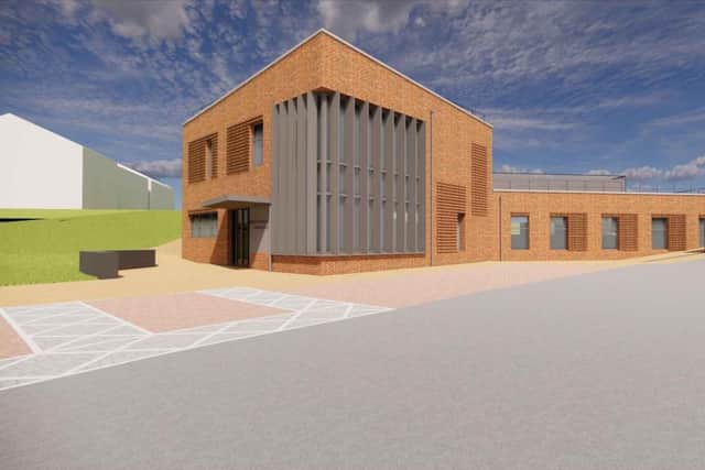 CGI of the proposed new GP surgery for North Harbour Medical Group in Northern Road.