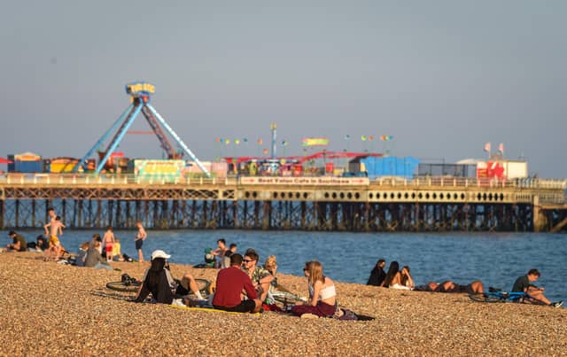 Knebworth141 from London had high praise for Southsea beach. They wrote: 'Excellent Beach with ample parking and none of the crowds.
Have fantastic couple of days here. Everyone enjoyed it. Definitely worth a visit if your putting it off.' (Photo by Finnbarr Webster/Getty Images)