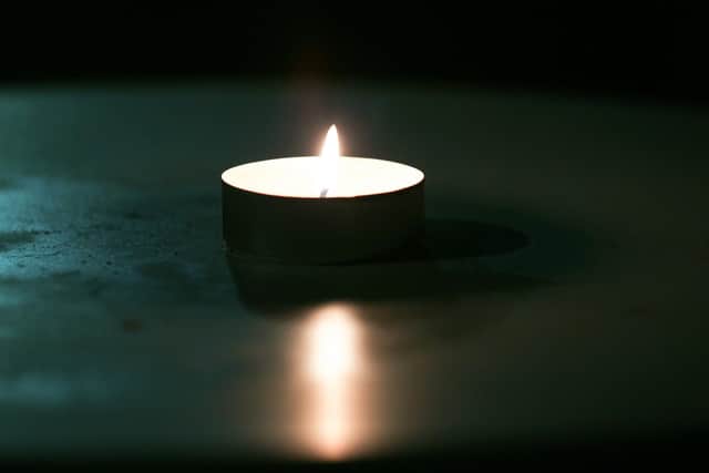 Candle to make a Beacon of Remembrance in Grosvenor St, Southsea
Picture: Chris Moorhouse (230321-32)