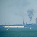 View from Lee-on-the-Solent of Fawley refinery on 24 June 2020.

Picture: Habibur Rahman