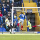New Gosprt Borough signing Billy Bodin scores Torquay's winner at Fratton Park in February 2014