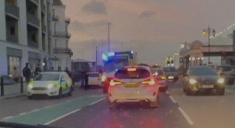 Police incident in Southsea on July 4, 2021. Picture: The Bearded Explorer