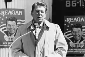 Ronald Reagan in March 1980  Picture: Keystone/Hulton Archive/Getty Images)