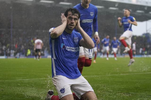 Pompey's sodden Sunderland success was a rare victory against one of League One's top sides. Picture: Jason Brown/ProSportsImages