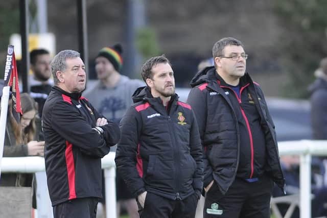 Fleetlands boss Rich Bessey (centre) Picture: Ian Hargreaves