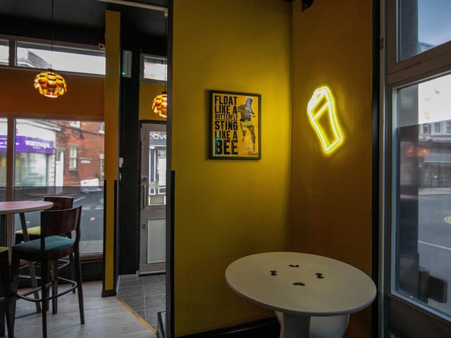 New bar has opened in Southsea, The Hive Cocktail Bar on Wednesday 27th September 2023

Pictured: The interior of the bar

Picture: Habibur Rahman