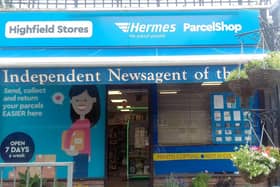 Emma's corner shop, Highfield Stores, Waterlooville.