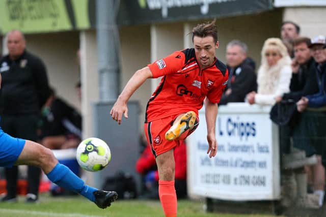Conor Bailey could return for AFC Portchester's trip to Bournemouth. Picture: Chris Moorhouse (jpns 170821-08)