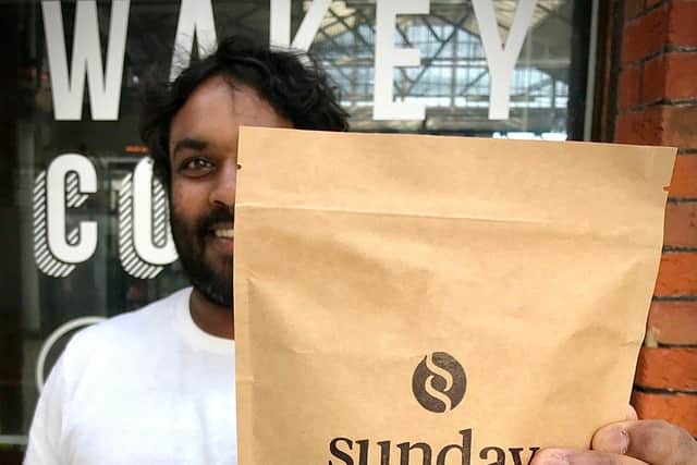 Pravin Isram from Canvas Coffee and Sunday Coffee Roasters in Portsmouth