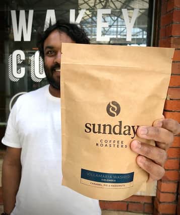 Pravin Isram from Canvas Coffee and Sunday Coffee Roasters in Portsmouth