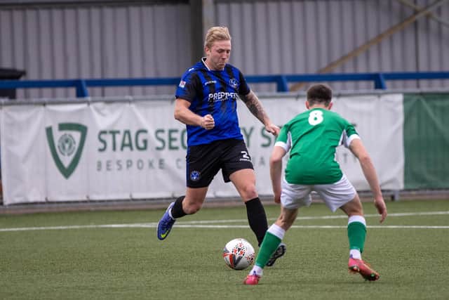 Clanfield's Joe Crowe, left. Picture by Alex Shute