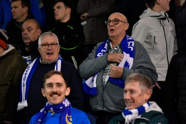 More than 18,000 Pompey fans cheered the Blues to success against Bolton.