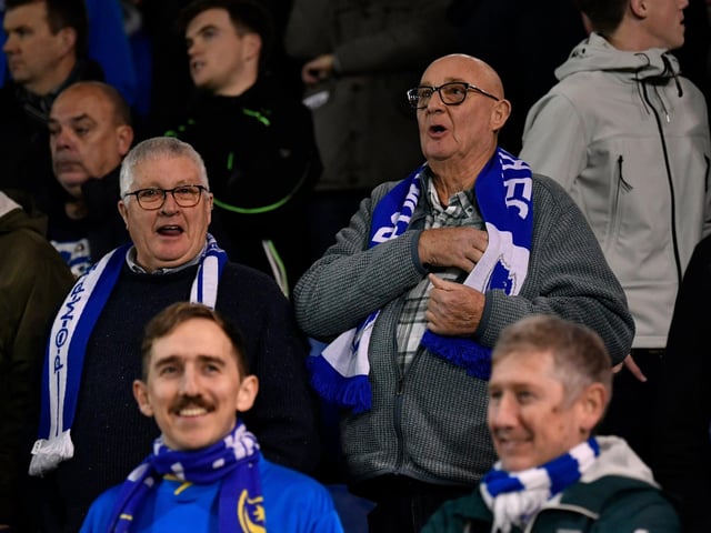 More than 18,000 Pompey fans cheered the Blues to success against Bolton.