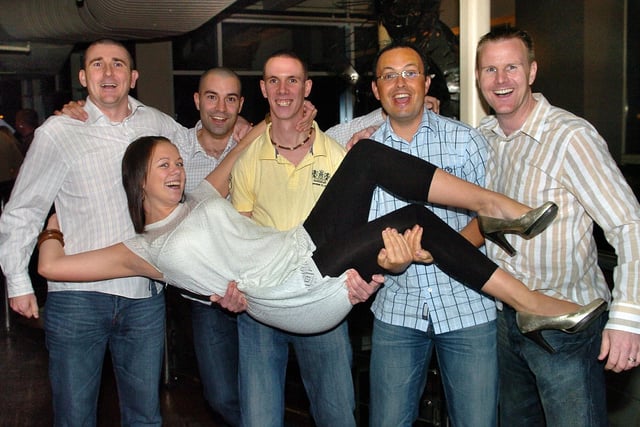 Revellers having a good time at Tiger Tiger in Gunwharf Quays back in the day.