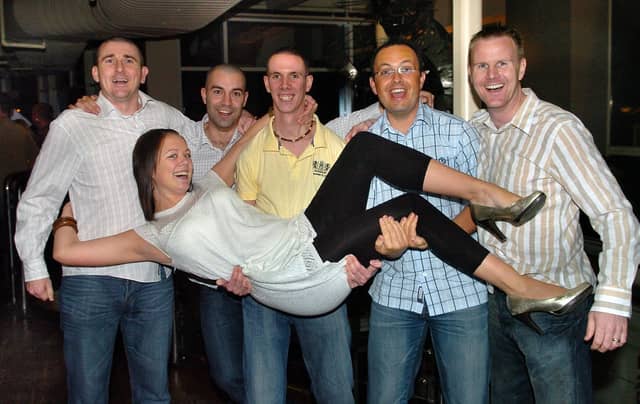 Revellers having a good time at Tiger Tiger in Gunwharf Quays back in the day.