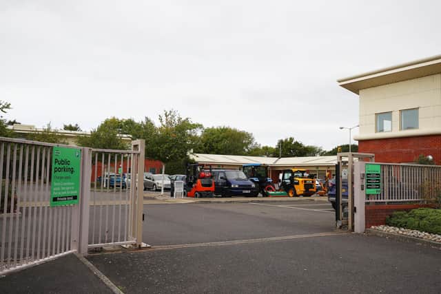 Businesses set to leave Gosport Basepoint centre in droves over 'heavy handed' and 'naughty' parking charges. Picture: Stuart Martin (220421-7042)