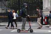Department for Transport figures show 94 casualties were recorded in e-scooter collisions by Hampshire Constabulary last year. Picture: Yui Mok/PA Wire